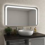 Spiegel Ryker beleuchtet mit runden Ecken