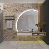 Spiegel rund angeschnitten Amedo SK2