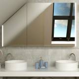 Spiegelschrank für Dachschräge Viborg