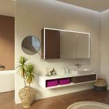 Spiegelschrank mit Designprofil Vince III
