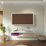 Spiegelschrank mit LED Leucht-Rahmen Yorik I