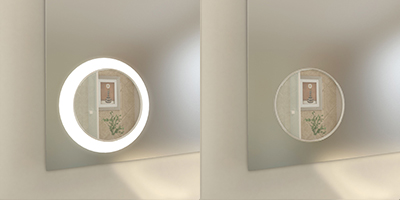 LED Badspiegel Hope nach Maß für Bad, Wohnraum und Gewerbe